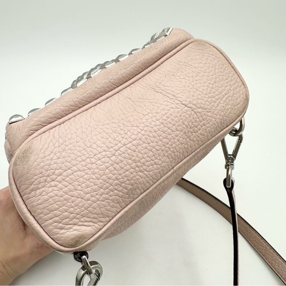 Michael Kors Abbey studded mini backpack, blush main image 11